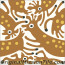 Original Mission Tile Cement Santa Barbara Deer - 8 x 8