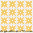 Original Mission Tile Cement Accent Escudo - 8 x 8