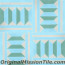 Original Mission Tile Cement Classic Harlequin B - 8 x 8