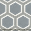 Original Mission Tile Cement Hexagonal Frame 02 - 8 x 8