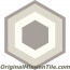 Original Mission Tile Cement Hexagonal Frame II 01 - 8 x 8