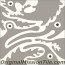 Original Mission Tile Cement Santa Barbara Long Nosed Fish - 8 x 8