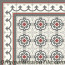 Original Mission Tile Cement Border Montserrat - 8 x 8