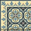 Original Mission Tile Cement Border Queen - 8 x 8