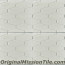 Original Mission Tile Cement Relief Rombos - 8 x 8
