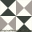Original Mission Tile Cement Contemporary Tango 01 - 8 x 8