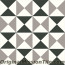 Original Mission Tile Cement Contemporary Tango 01 - 8 x 8